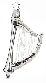 Victorian Harp<br>Inge-glas Ornament